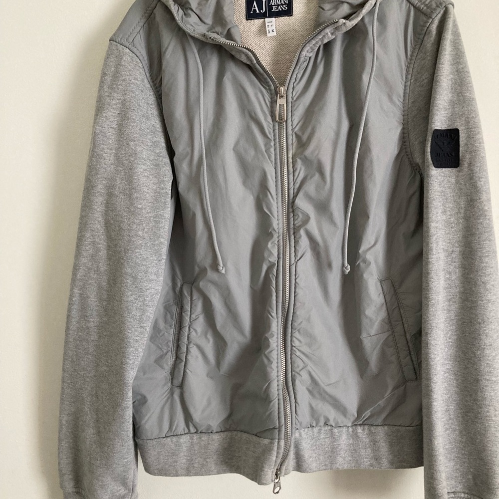 Armani jeans zip up hoodie